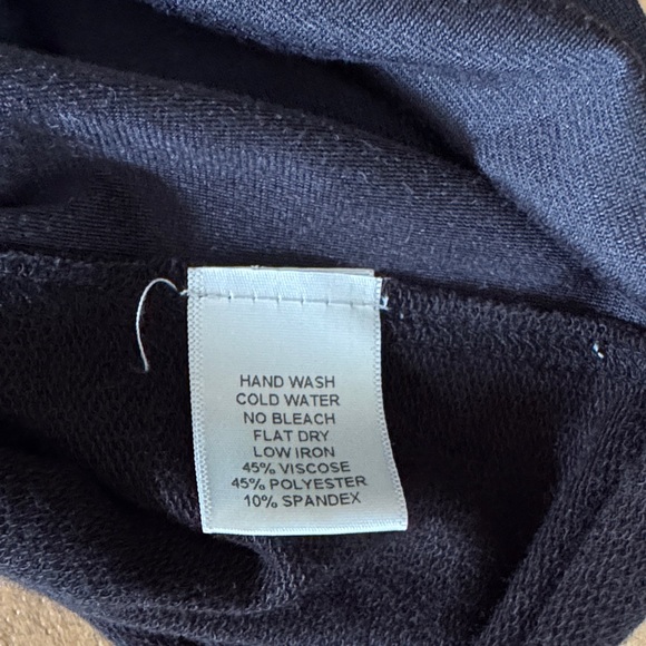 NWT liberty garden Black Sleeveless short Dress small soft suede-like material - Picture 9 of 11